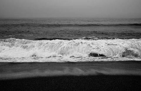 Rolling Waves at South Beach, Point Reyes